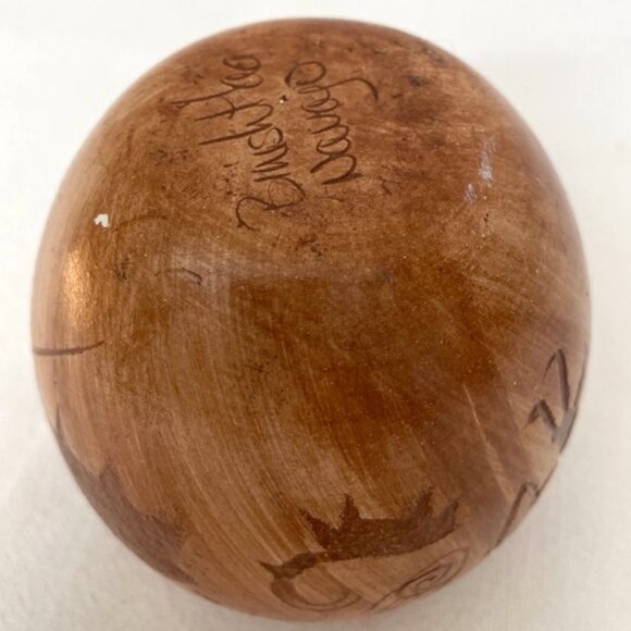 Binishtaa Navajo Pottery Vase Native American Etched Petroglyph - Picture 7 of 7